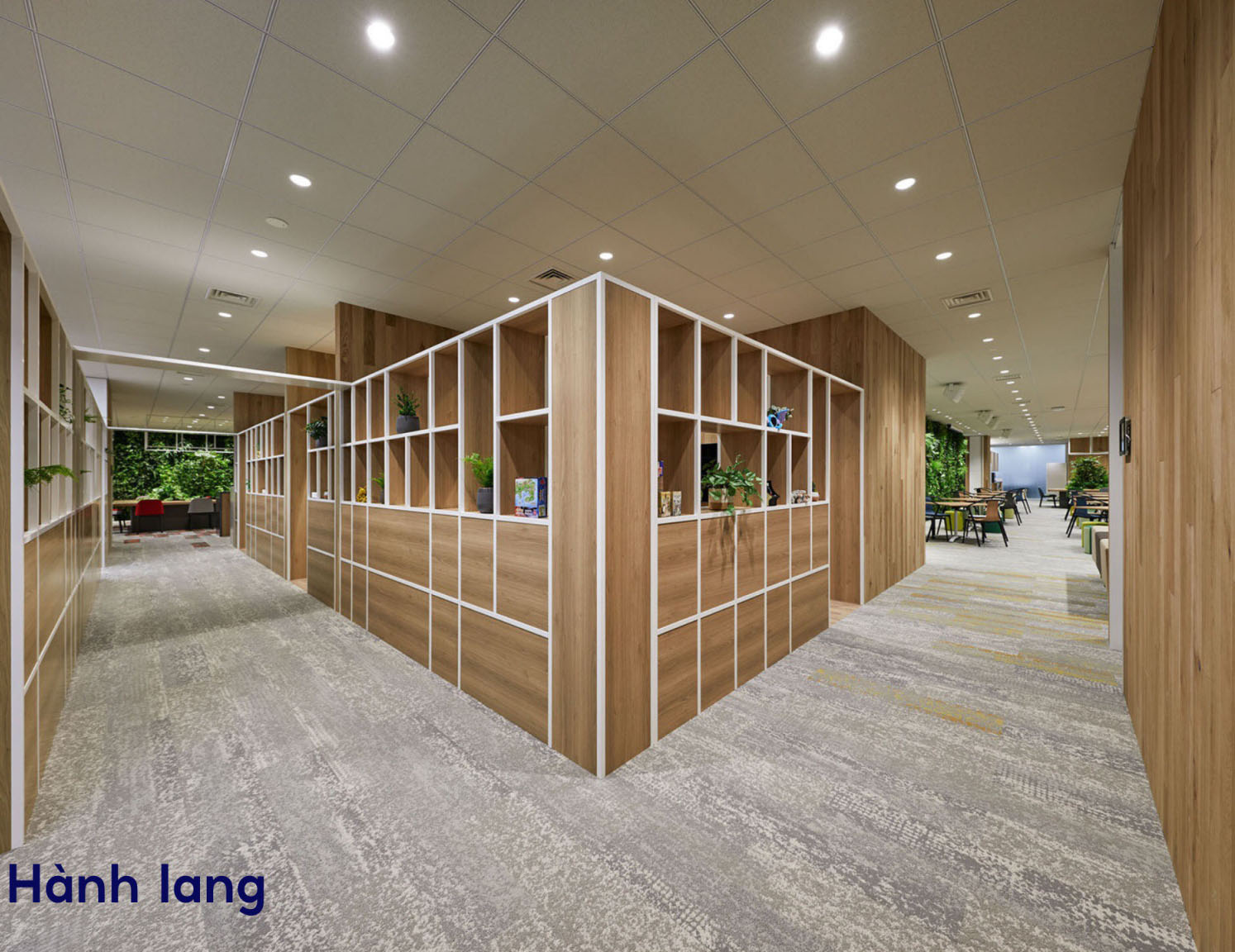 Thiết kế văn phòng phong cách Biophilic -Game Freak's Office Tokyo