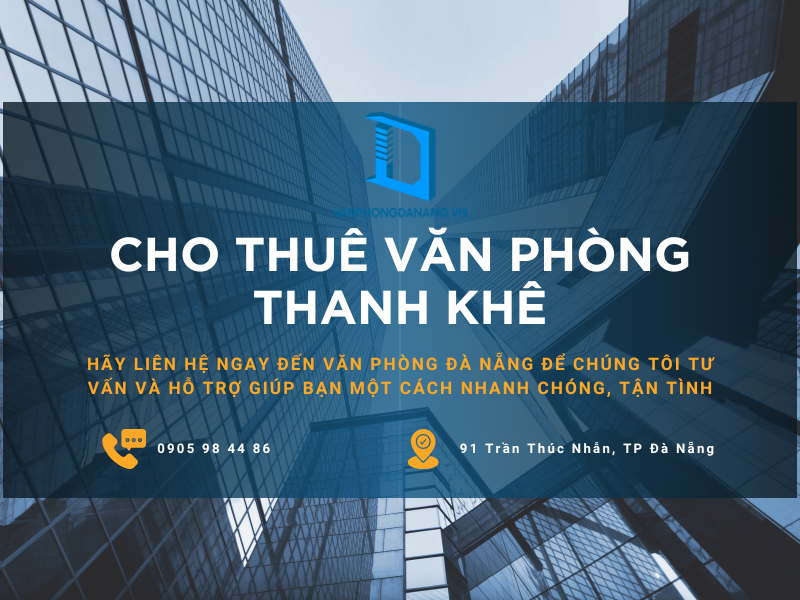 Cho thuê văn phòng quận Thanh Khê